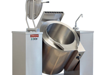 Tilting av gass Kokegryte, 150 liter, indirekte oppvarming