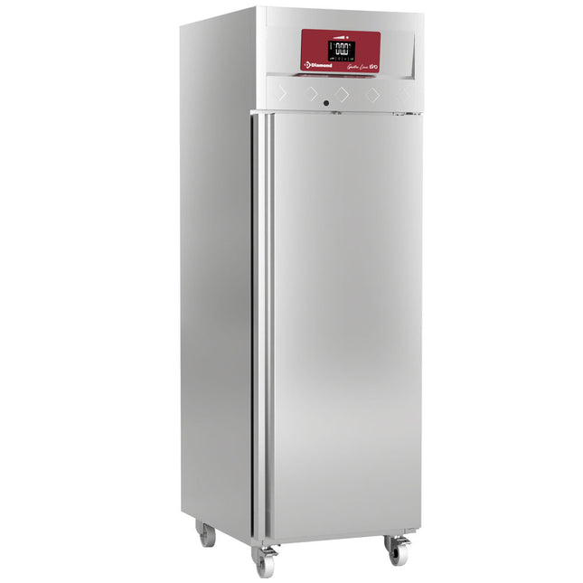 Ventilated freezer 700 liters, 1 door GN 2/1, on wheels