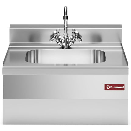 Evier 400x400xh200 avec mitigeur et siphon