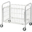 Laundry basket on castors, folding