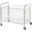 Laundry basket on castors, folding stool