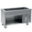 Element with refrigerated deep tank on open cupboard