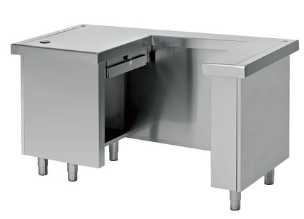 Cashier unit (left)