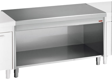 Neutral element on open cupboard