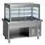 Refrigerated sisplay and cooled tank on cupboard 6x GN 1/1