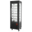 Panoramadisplay, 5 hyller, ventilert, 360 LT, Sort