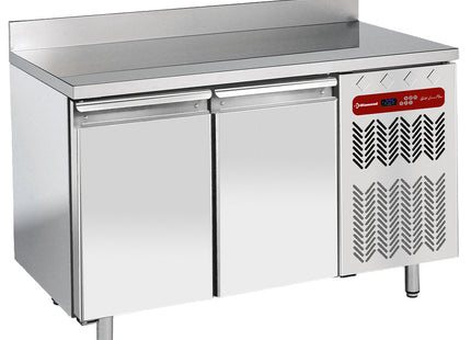 Vegg frysebord, ventilert, 2 dører GN 1/1, 260 liter