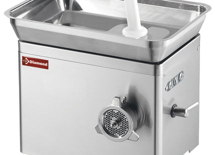 Hachoir à viande de table inox N° 32, Ø 6 mm, 500kg/h