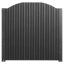 Ribbed cooking plate
