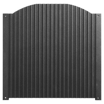 Ribbed cooking plate