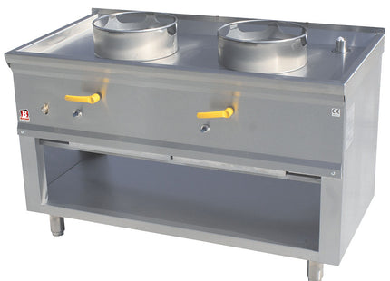 Wok stove 2 burners