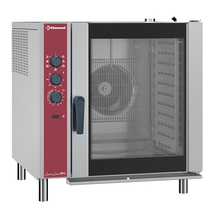 Electric convection oven, 10x GN 1/1, automatic humidifier