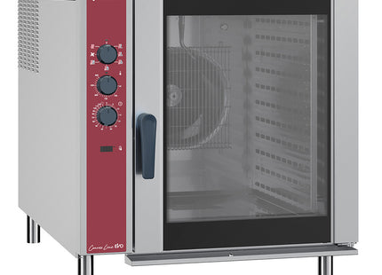 Elektryczny piec konwekcyjny, 10x GN 2/1, automatyczny nawilżacz