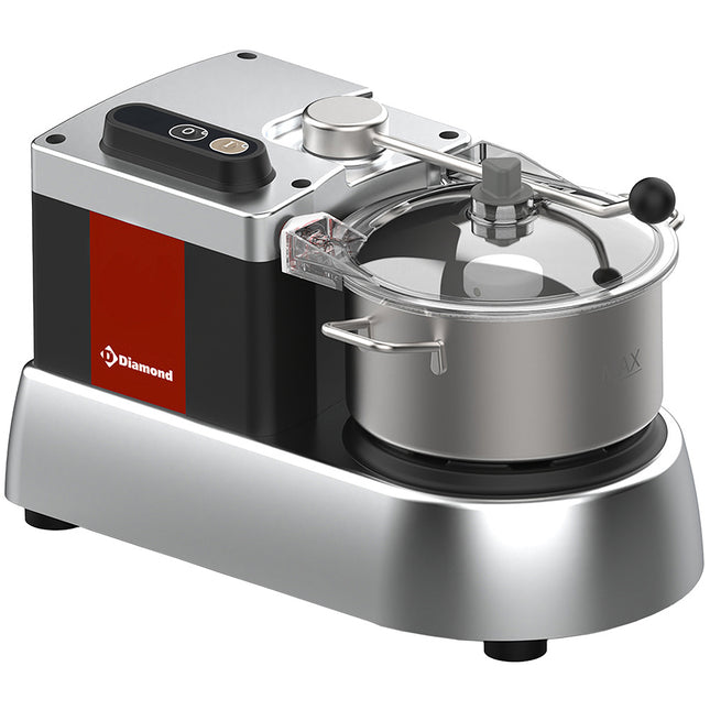 Stainless steel cutter, 4 liters