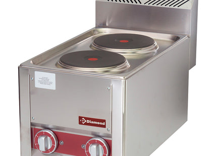 Cuisinière électrique 2 plaques, -Top-