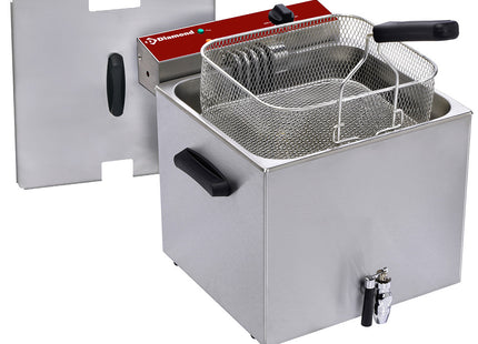 Friteuse électrique de table 12 litres + robinet