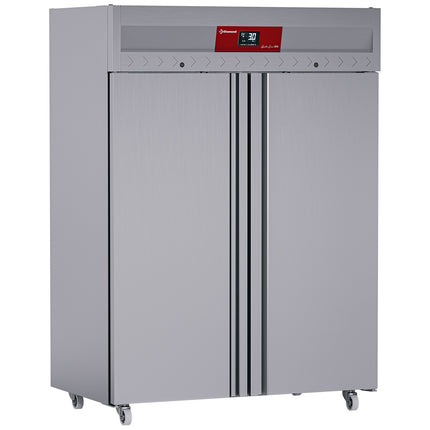Ventilated freezer 1400 liters, 2 doors GN 2/1, on wheels
