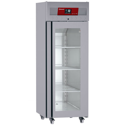 Fryseskab 700 liter, 1 glasdør GN 2/1, på hjul