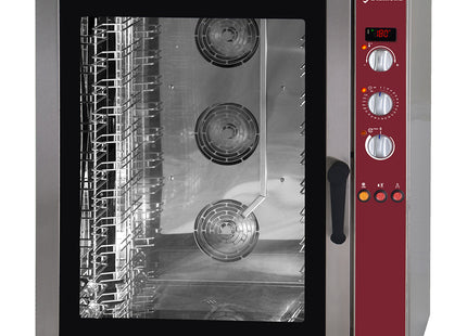 Gas convection oven, 11x EN(GN), automatic humidifier