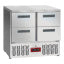 Refrigerated counter 4x 1/2 drawers GN 1/1