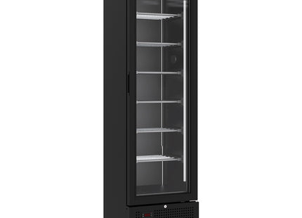 Negativ kyldisplay 221 liter - 7 fasta nivåer - SVART