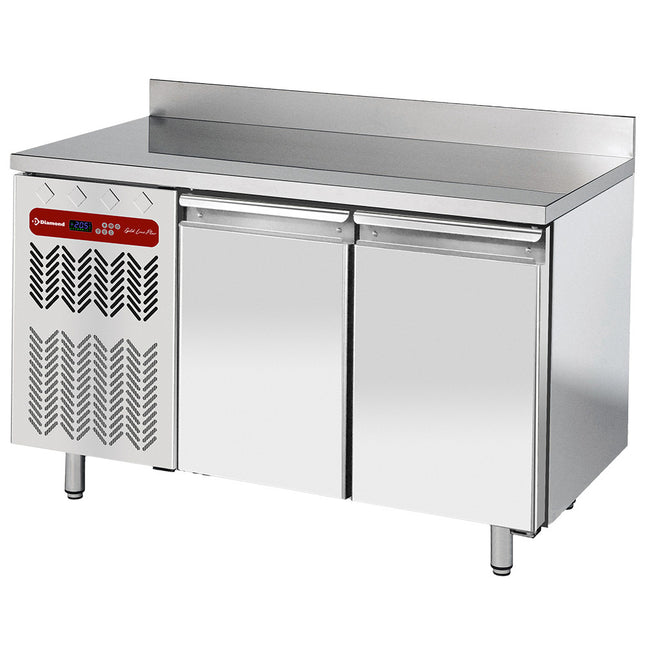 Ventilert "vegg" kjølebord, 2 dører GN 1/1, 260 Lit. gruppe til venstre