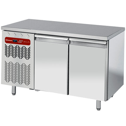 Ventilated cooling table, 2 doors GN 1/1, group on the left