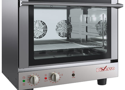 Four à convection, électrique, 4x GN1/1 + humidificateur manuel
