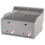 Dobbelt gasplade, 1/2 glat 1/2 rillet -Top-