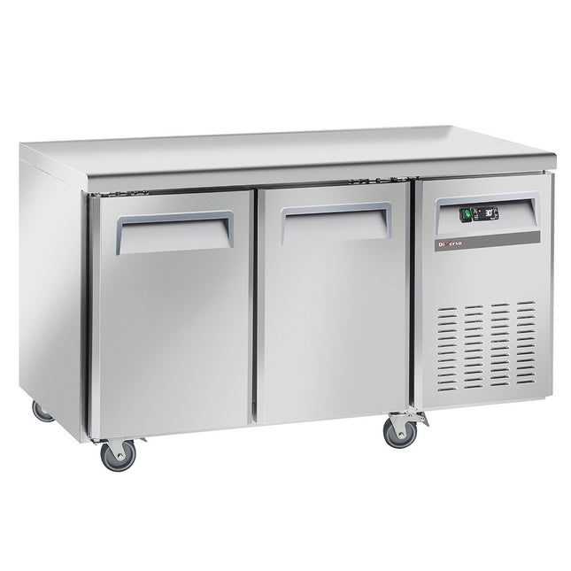 Freezing table, ventilated, 2 doors GN 1/1, on wheels, 2 with brakes