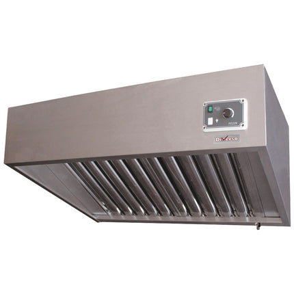 Komplett huv, (7/7-1500 M3/h) 120 Pa, variator, 2 filter
