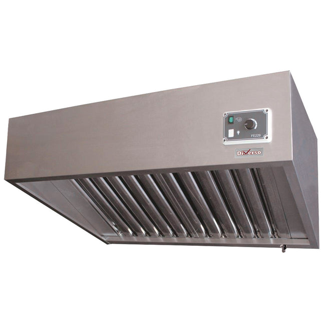 Komplett huv, (9/9-2500 M3/h) 120 Pa, variator, 4 filter