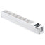 Structure alimentaire réfrigérée 8x GN 1/6 h150 mm