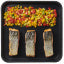 Set of 2 smooth teflon baking trays