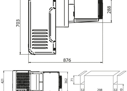 Refrigerated group " Overlapping " T° -15°-25°