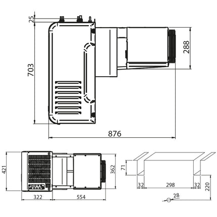 Refrigerated group " Overlapping " T° -15°-25°