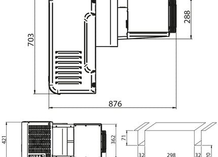 Refrigerated group " Overlapping " T° -15°-25°