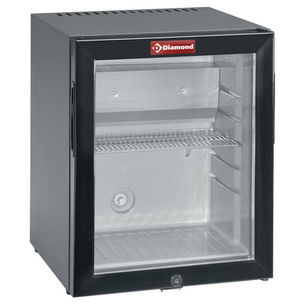Minibar glasdörr, 32 liter