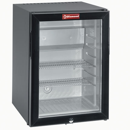 Porte vitrée du minibar, 42 litres