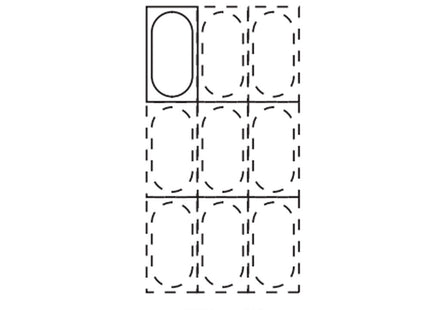 Gastronorm container 1/9 h65 mm