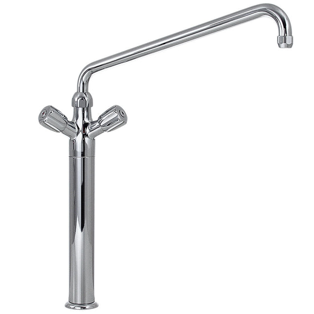 Colonne avec robinet mitigeur "gros débit" "Heavy-Duty" (sortie MONO)