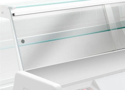 Refrigerated display counter, static, drawer system, without reserve - BLACK