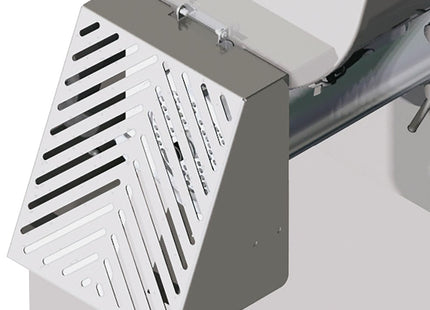 Hachoir à viande inox N° 32, Ø 4,5 mm, 700 kg/h, à roulettes