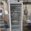 Congélateur statique, porte vitrée, 400 litres. blanc