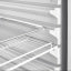 Réfrigérateur ventilé, 525 litres, porte vitrée, GN2/1+600x400, inox
