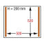 Vacuum machine, chamber 500x520xh200 mm - 63 m3/h LCD