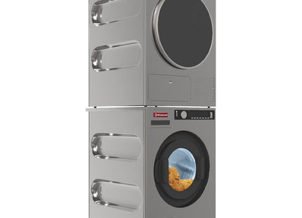 Sèche-linge 8 kg "inox-Titanuim", avec évacuation