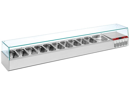 Set Refrigerated table & structure:
