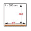 Vacuum machine, chamber 420x460xh180 mm - 21 m3/h LCD