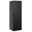 Vinplade, ventileret, 380 liter, SORT